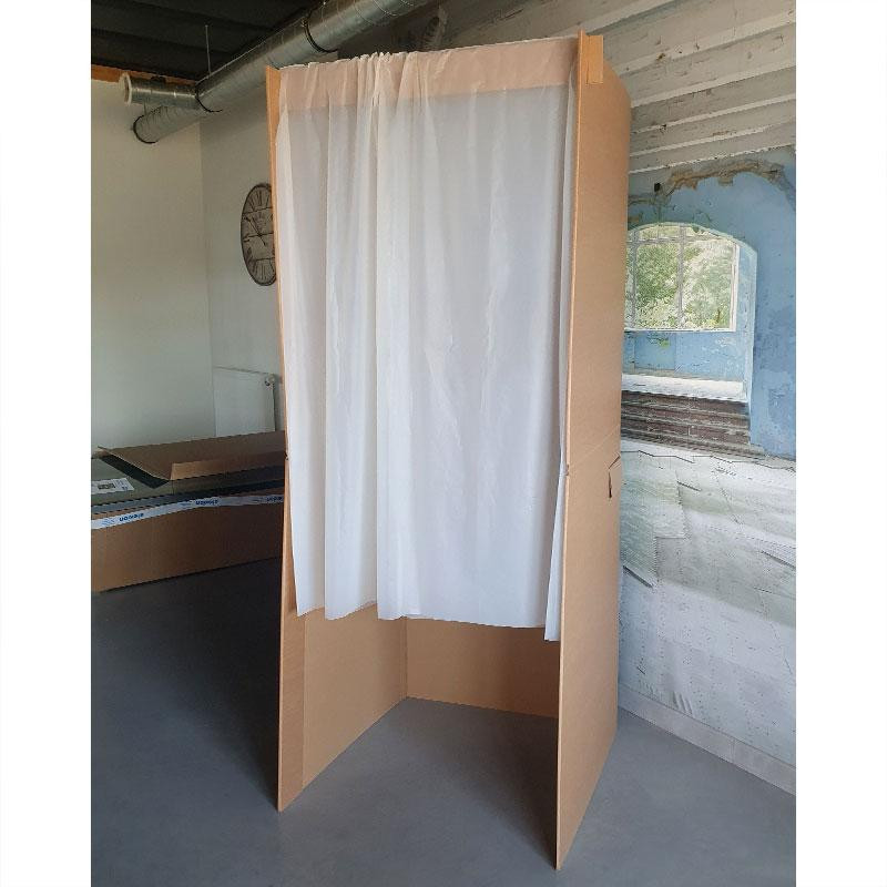 Isoloir de vote en carton recyclable Isoloir de vote en carton recyclable