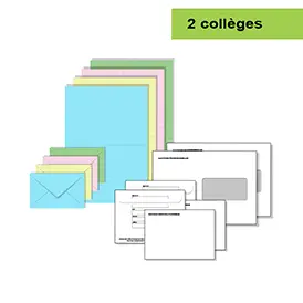 Kit élection CSE - 2 Collèges - avec vote par correspondance